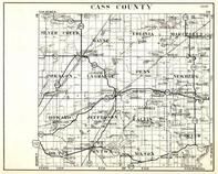 Cass County, Silver Creek, Wayne, Volinia, Marcellus, Pokagon, La Grange, Penn, Newberg, Howard, Jefferson, Calvin, Michigan State Atlas 1930c